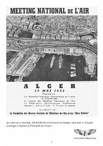 500 MEETING NATIONAL EN 1953 A ALGER-MAISON BLANCHE